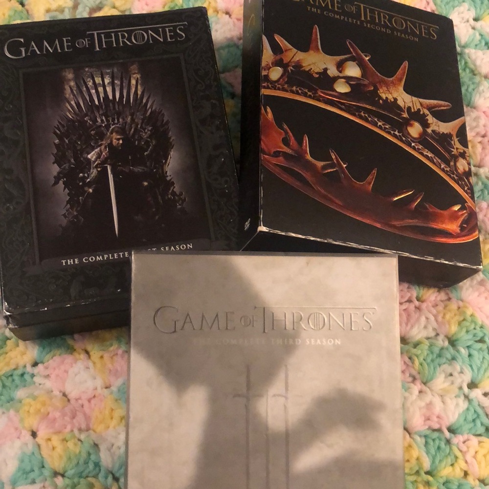 Game of Thrones seasons 1-3 sets